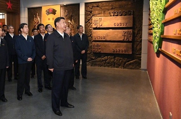 习近平:牢记红色政权是从哪里来的