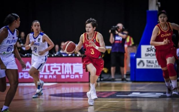 中国女篮127:49胜菲律宾 获东京奥运资格赛席位