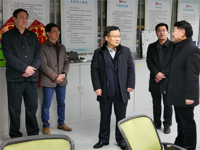 山东广电网络集团总经理刘继永到省公司运维中心慰问干部职工
