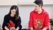 赵丽颖冯绍峰合体拍新年大片 两人包饺子揽肩对视超有爱