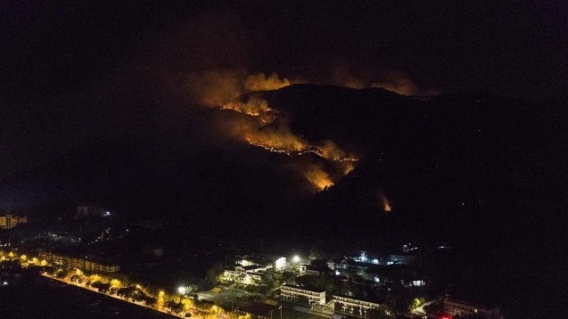 四川西昌森林火灾造成19人遇难 过火面积约1000公顷