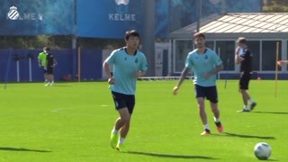 西班牙人 :团队训练首日武磊镜头合集