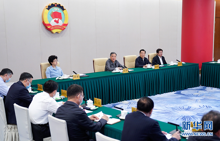 汪洋主持全国政协网络议政远程协商会并讲话