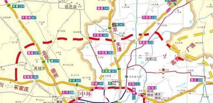 济南大北环计划6月开工,每公里造价2亿元,新建跨黄大桥一座