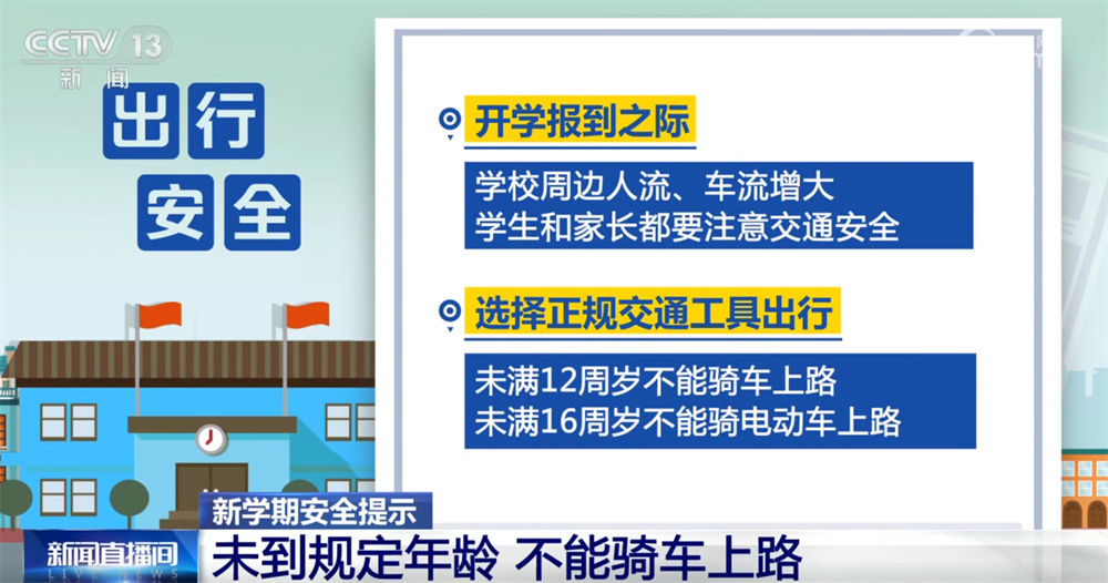 新学期伊始 同学们在校期间需要注意哪些安全问题？这份提示请收好→
