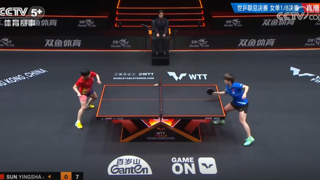 WTT | 孙颖莎4-0王艺迪